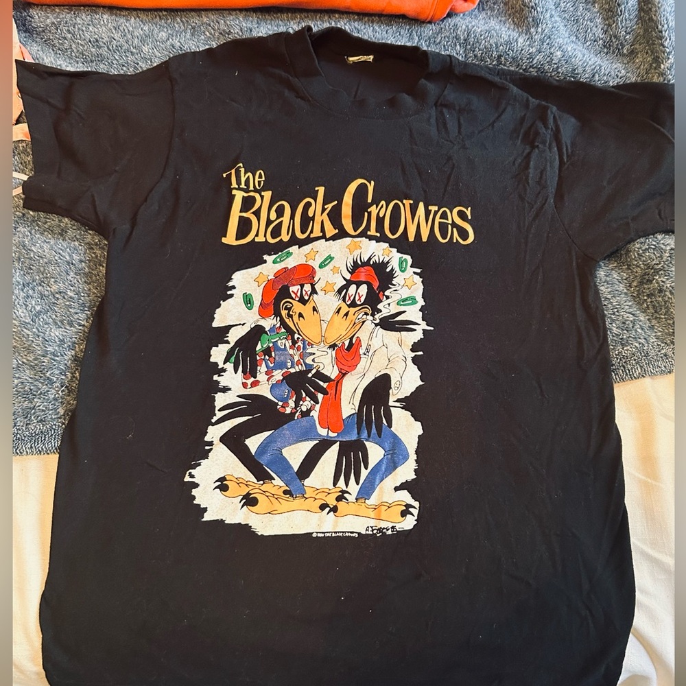 Black Crowes tour shirt. Original tour shirt from 1990.